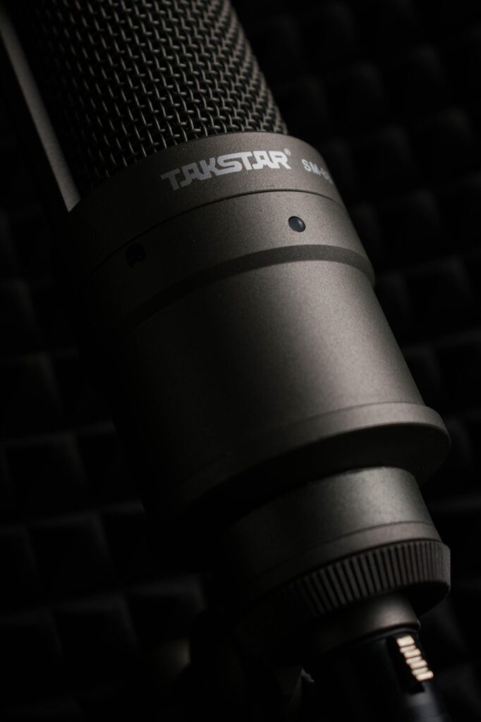 microphone, recording studio, music, equipment, studio, professional, micro